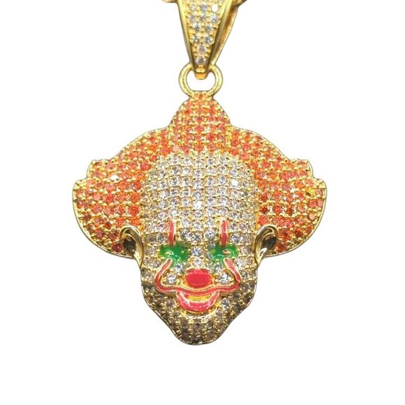 30"Rope Chain - 14K Gold Finish Pennywise - Picture 2 of 8